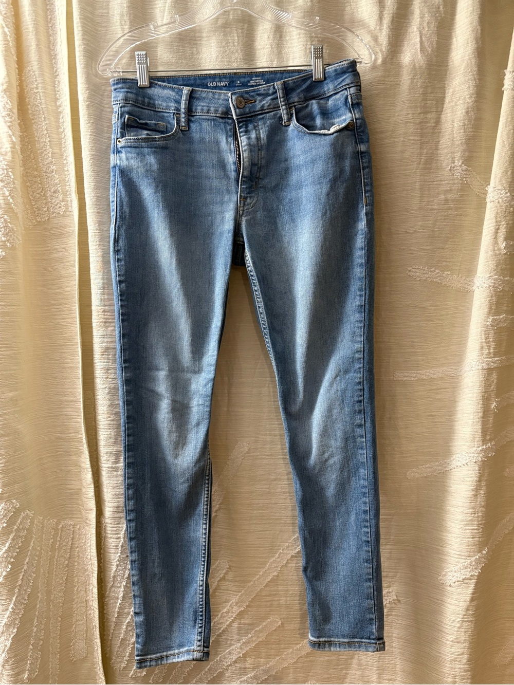 Old Navy Mid-Rise Rockstar Super Skinny Jeans